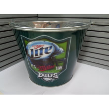 Promotional Customized Galvanized Metal Ice Buckets